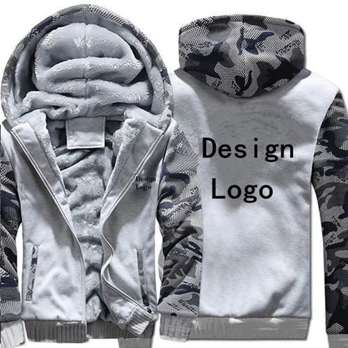 White camo fleece on sale jacket