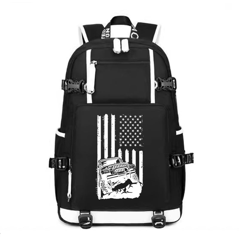 4x4 Offroad Flag Backpack