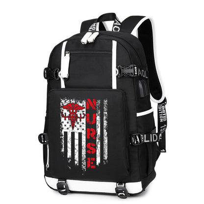 Flag Nurse Backpack