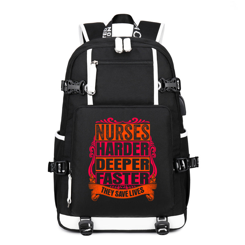 Nurse Saves Lives Backpack