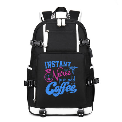 Nurse Coffee Backpack