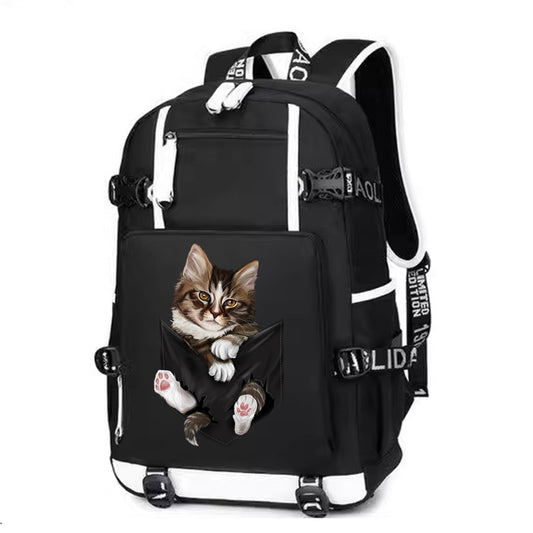 Cute Kitten Backpack