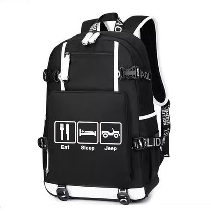 4x4 Eat Sleep Backpack