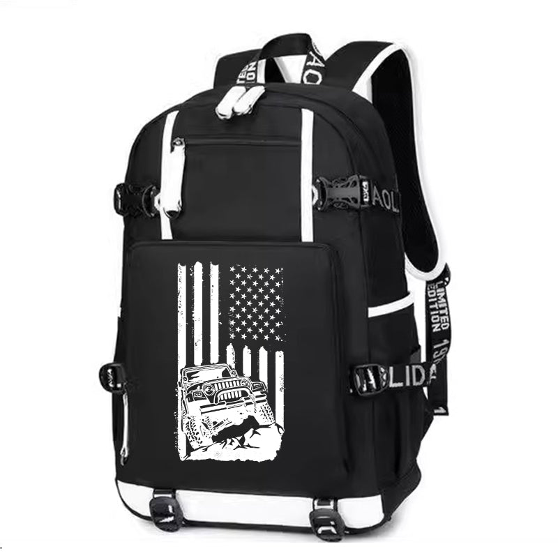 4x4 Offroad Flag Backpack