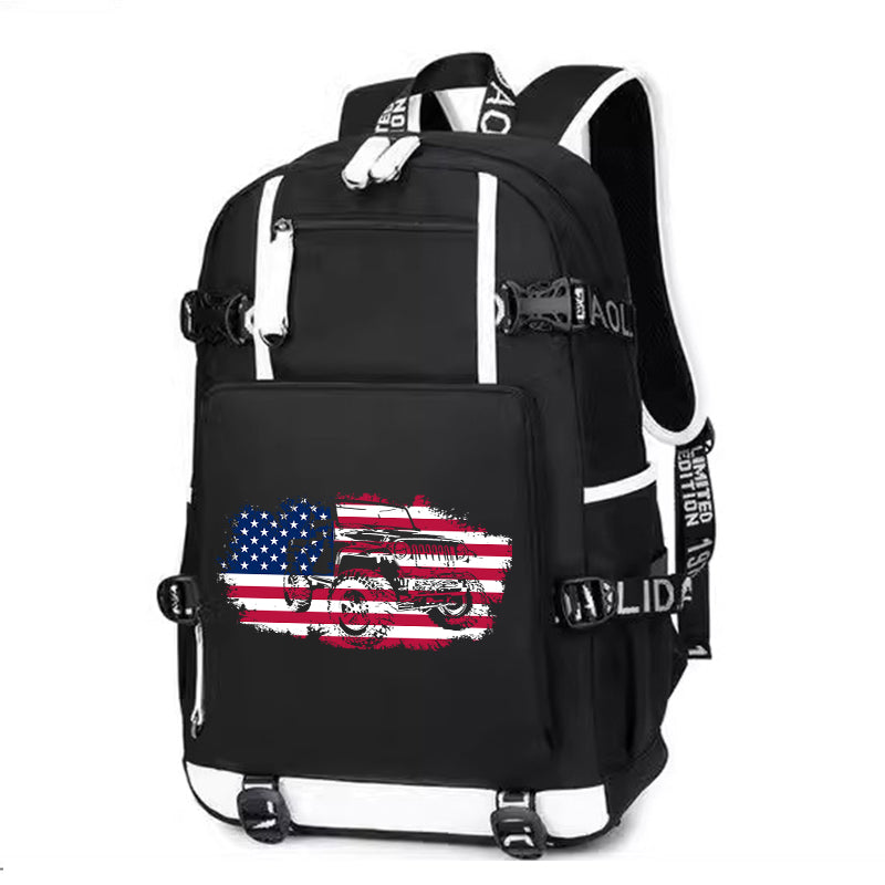 4x4 Offroad Flag Backpack