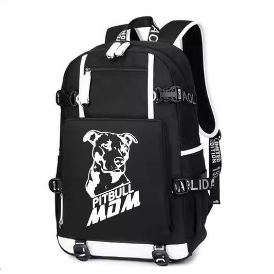 Pitbull Mom Backpack