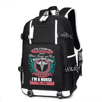 I'm A Nurse Backpack