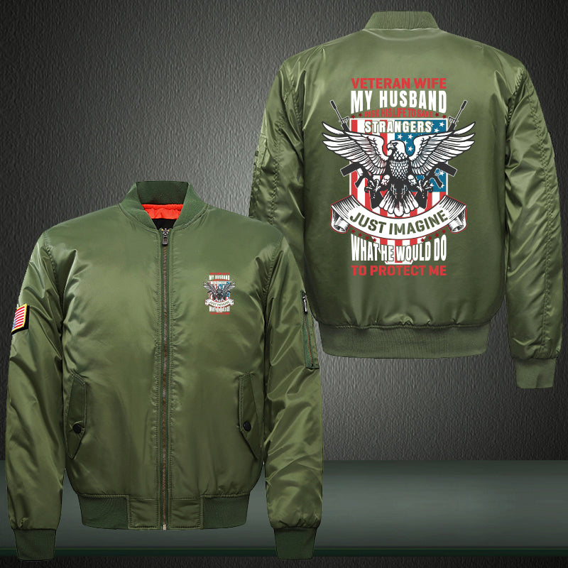 Veteran's Wife Bomber Jacket