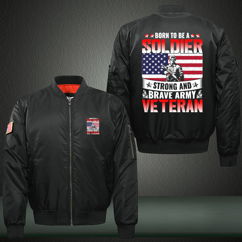 Born Soldier Bomber Jacket