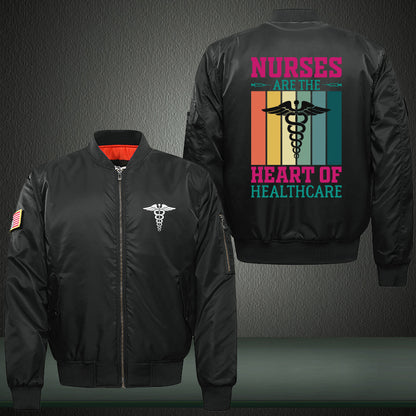 Nurse Healthcare Bomber Jacket