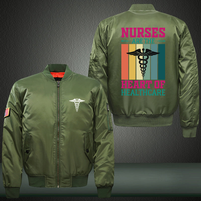 Nurse Healthcare Bomber Jacket