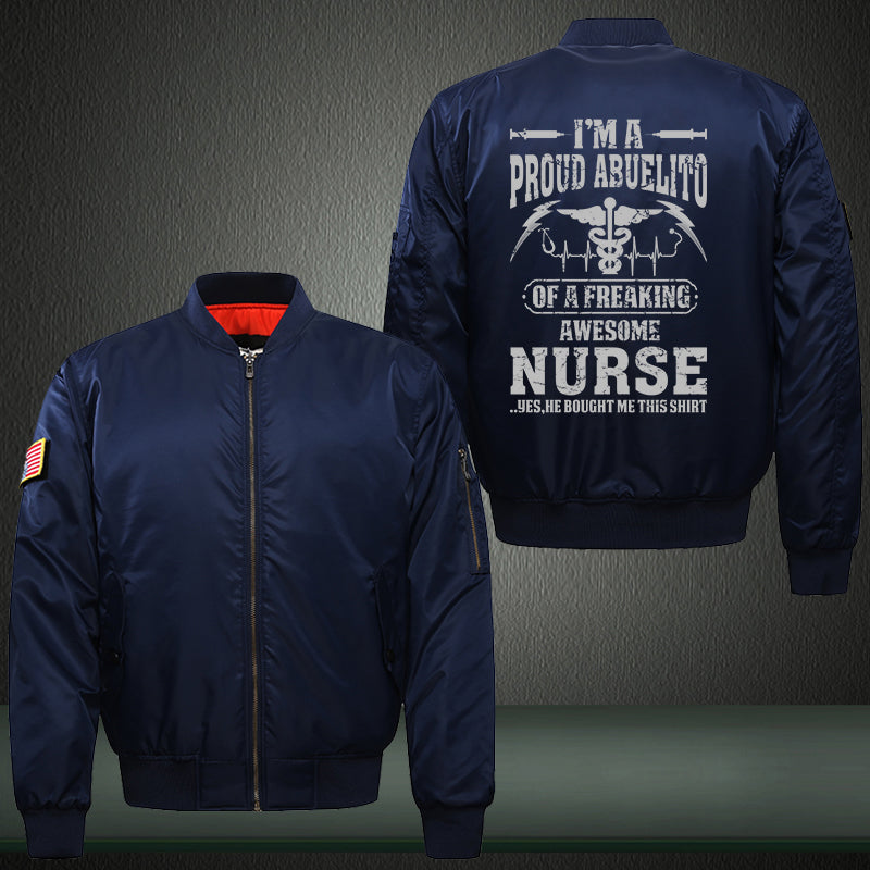 Proud Nurse Bomber Jacket