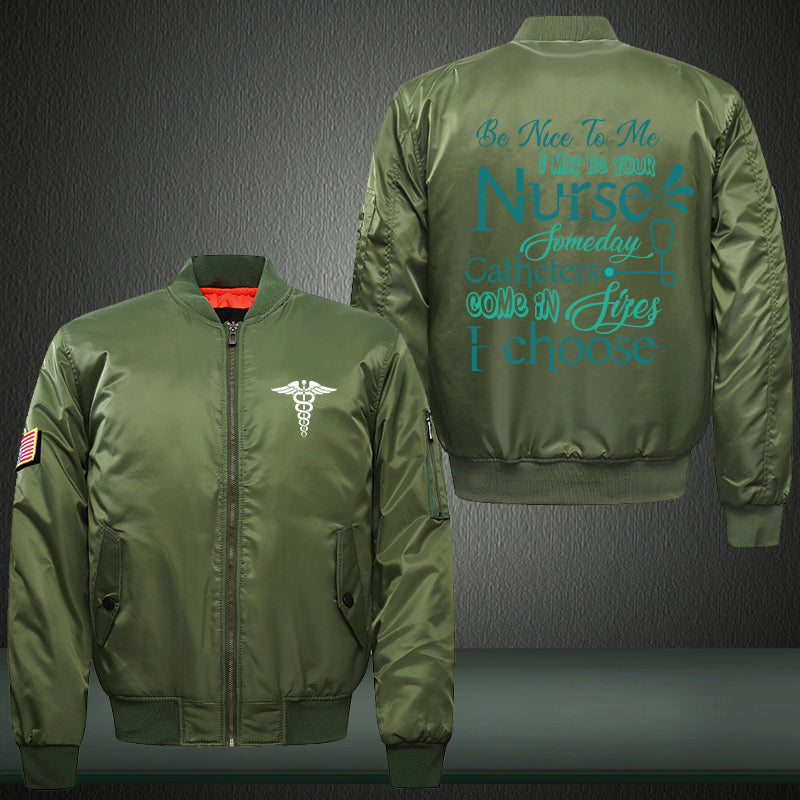 Someday Nurse Bomber Jacket