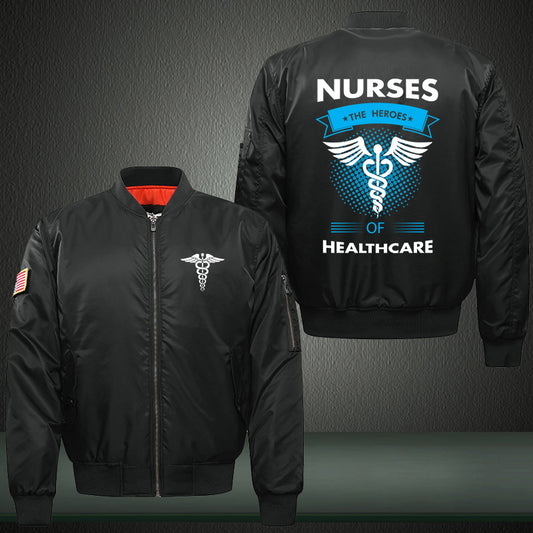 Nurse Hero Bomber Jacket