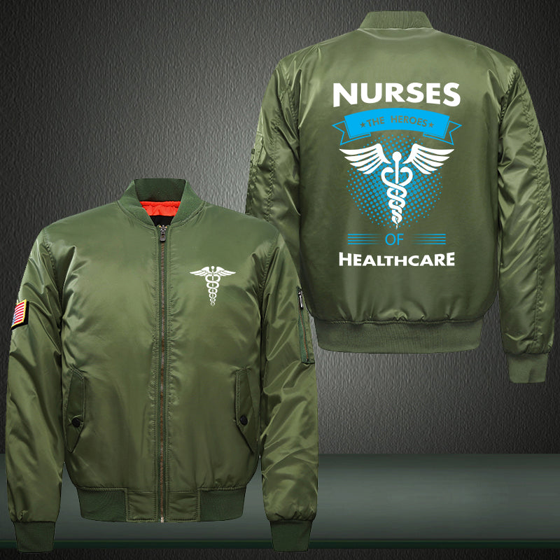 Nurse Hero Bomber Jacket