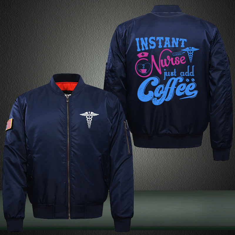 Nurse Coffee Bomber Jacket