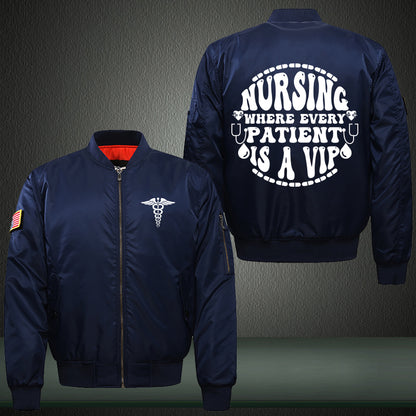 VIP Nurse Bomber Jacket