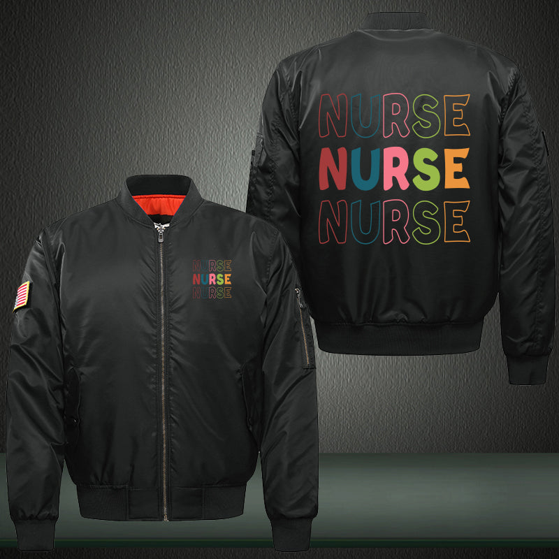 Triple Nurse Bomber Jacket