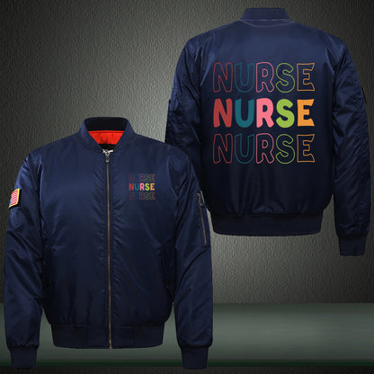 Triple Nurse Bomber Jacket