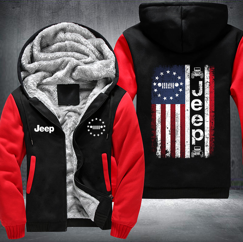 Flag 4 x 4 Fleece Jacket