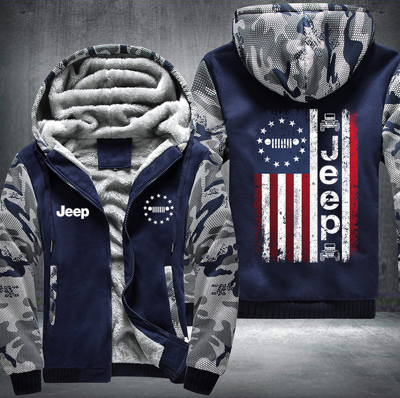 Flag 4 x 4 Fleece Jacket