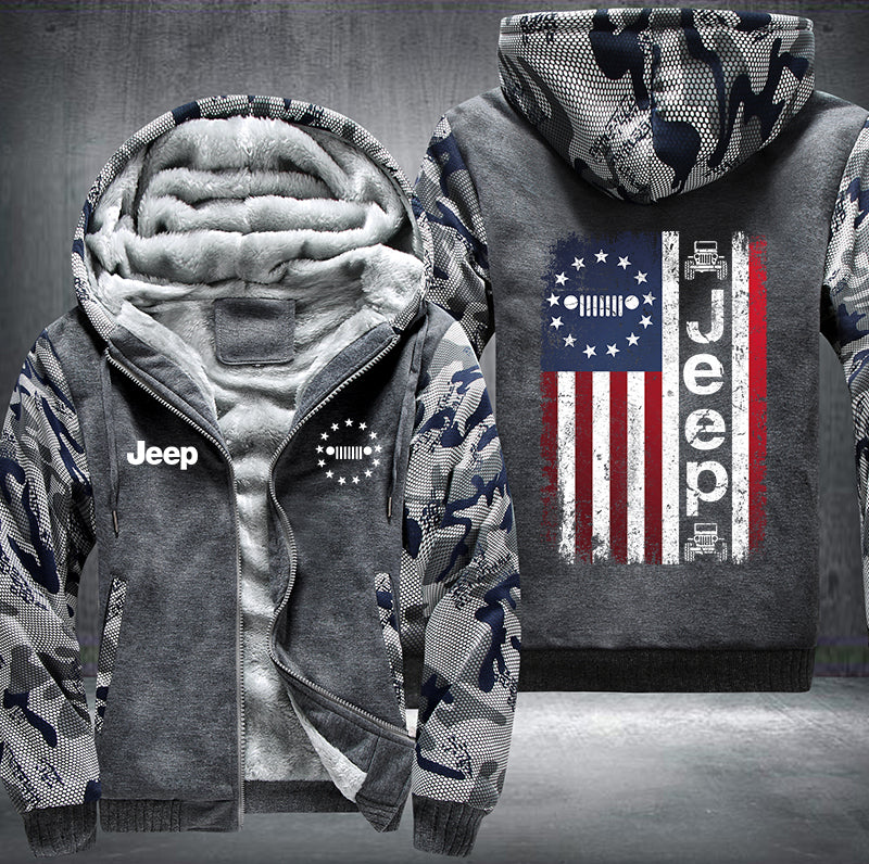 Flag 4 x 4 Fleece Jacket