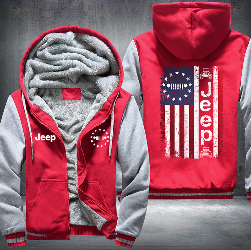 Flag 4 x 4 Fleece Jacket