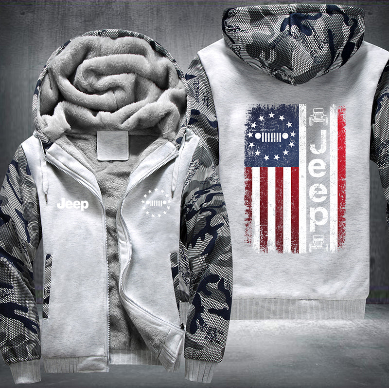 Flag 4 x 4 Fleece Jacket