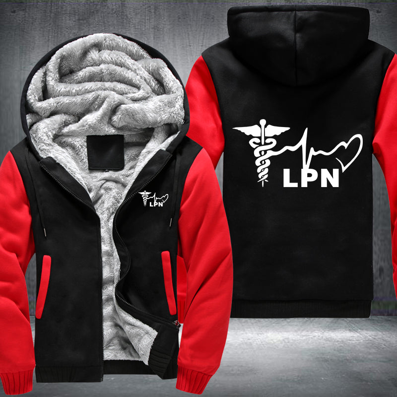 LPN Nurse  Fleece Jacket