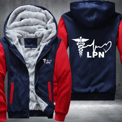 LPN Nurse  Fleece Jacket