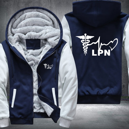 LPN Nurse  Fleece Jacket