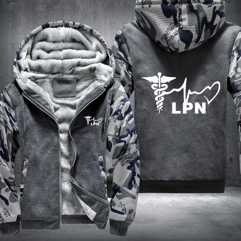 LPN Nurse  Fleece Jacket