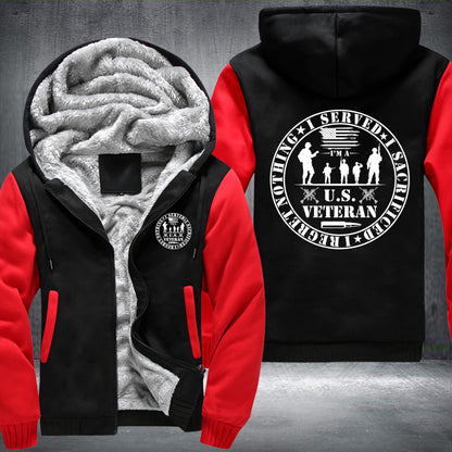 US Veteran Fleece Jacket