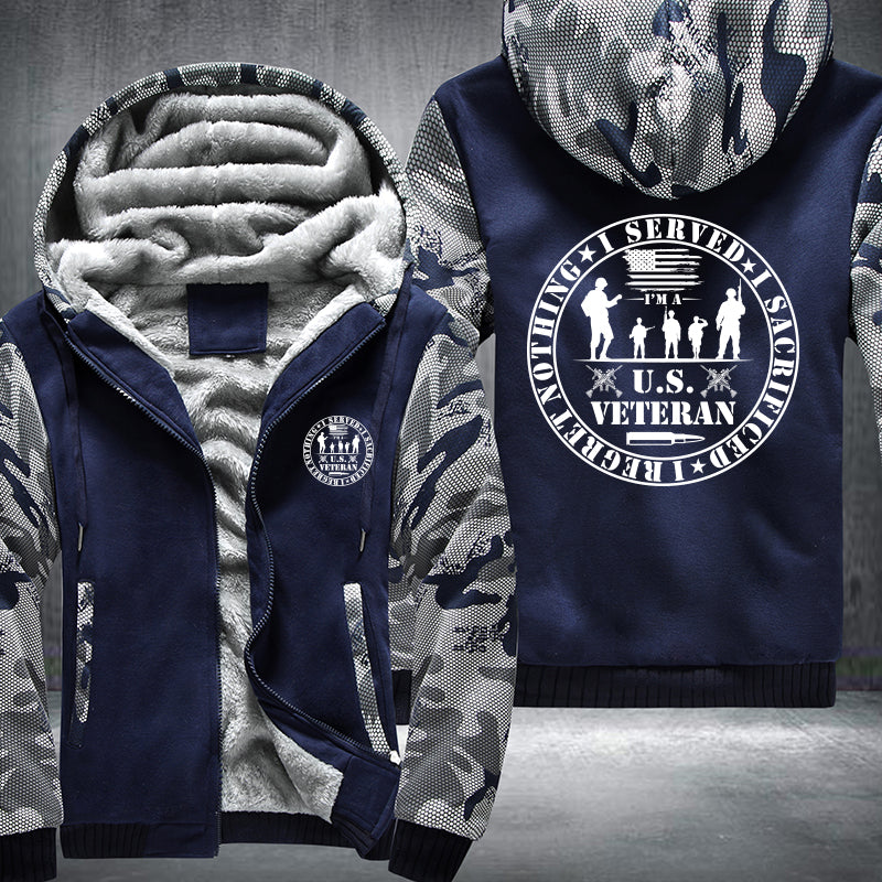 US Veteran Fleece Jacket