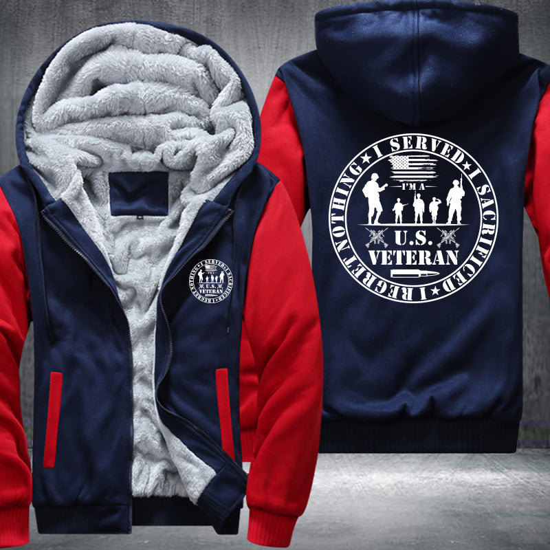 US Veteran Fleece Jacket