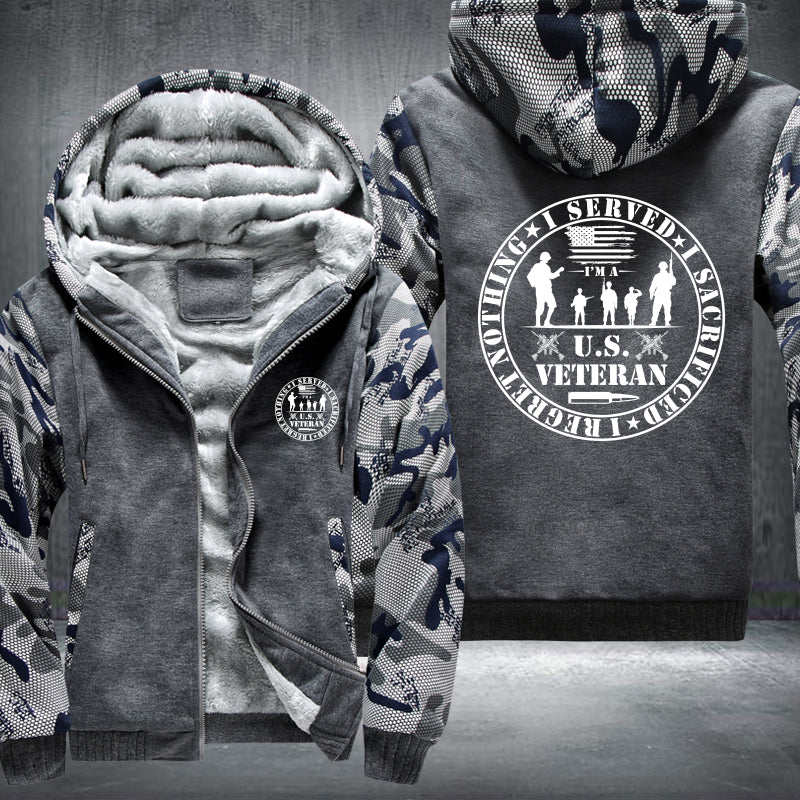 US Veteran Fleece Jacket