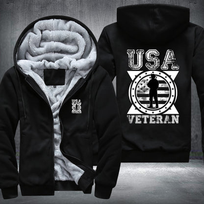 USA Veteran Fleece Jacket