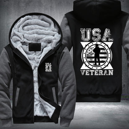 USA Veteran Fleece Jacket