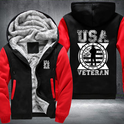 USA Veteran Fleece Jacket