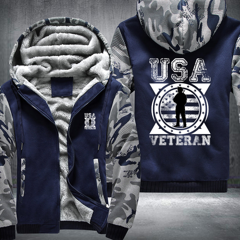 USA Veteran Fleece Jacket