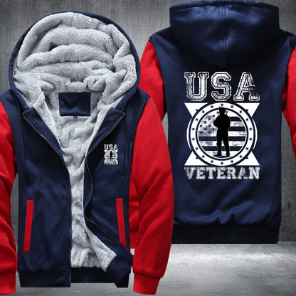 USA Veteran Fleece Jacket