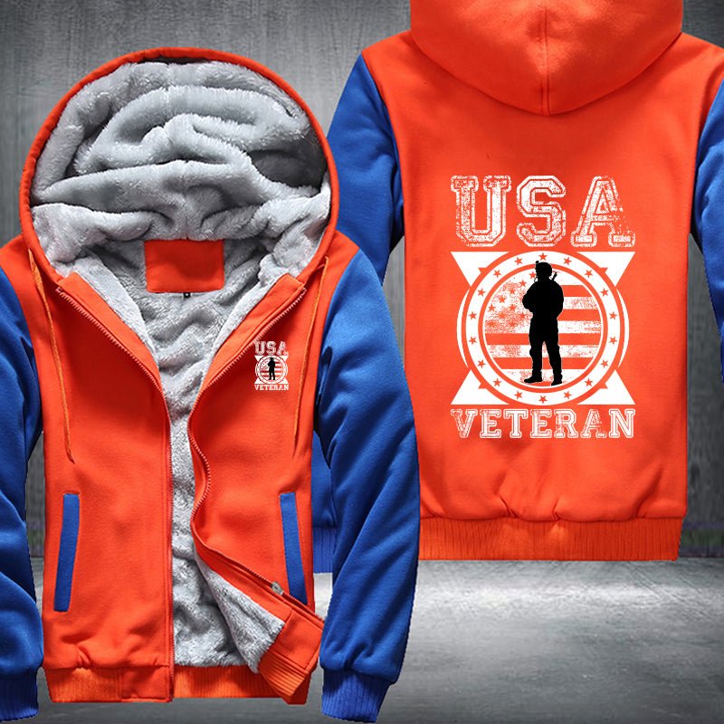 USA Veteran Fleece Jacket