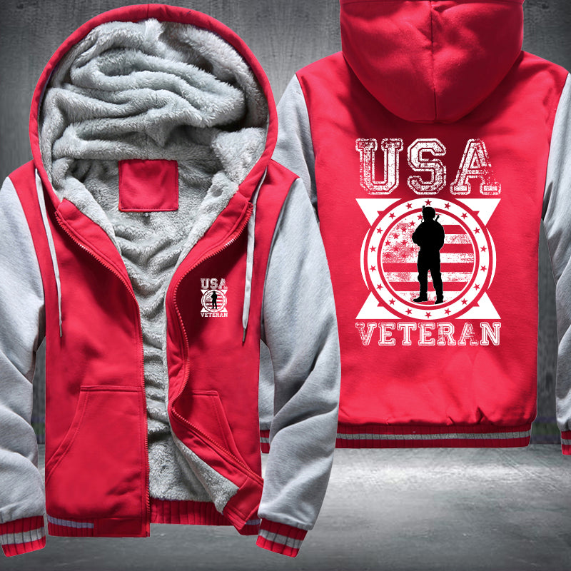 USA Veteran Fleece Jacket