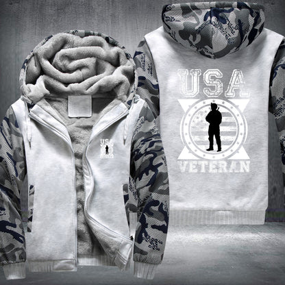 USA Veteran Fleece Jacket