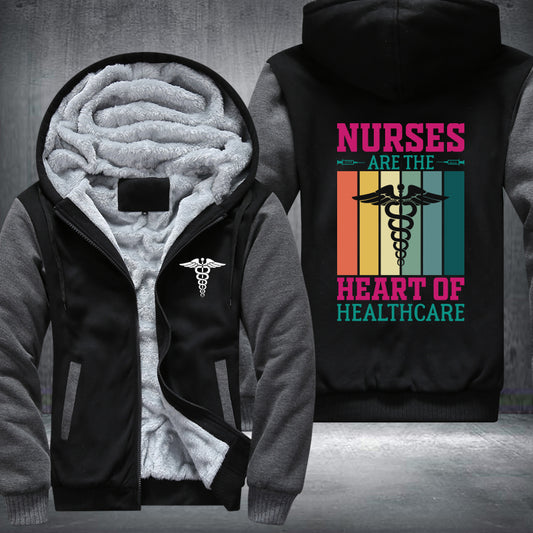 Nurse Heatlhcare Fleece Jacket