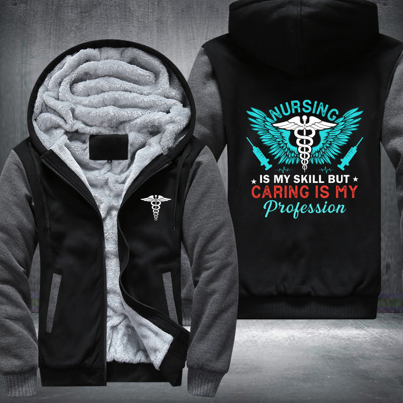 Caring Nurse Fleece Jacket