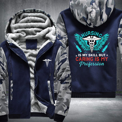 Caring Nurse Fleece Jacket