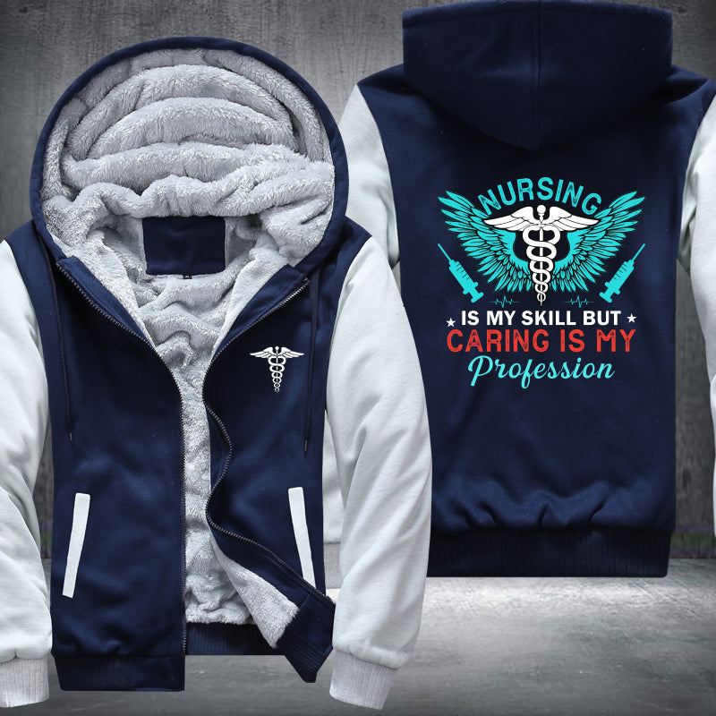 Caring Nurse Fleece Jacket