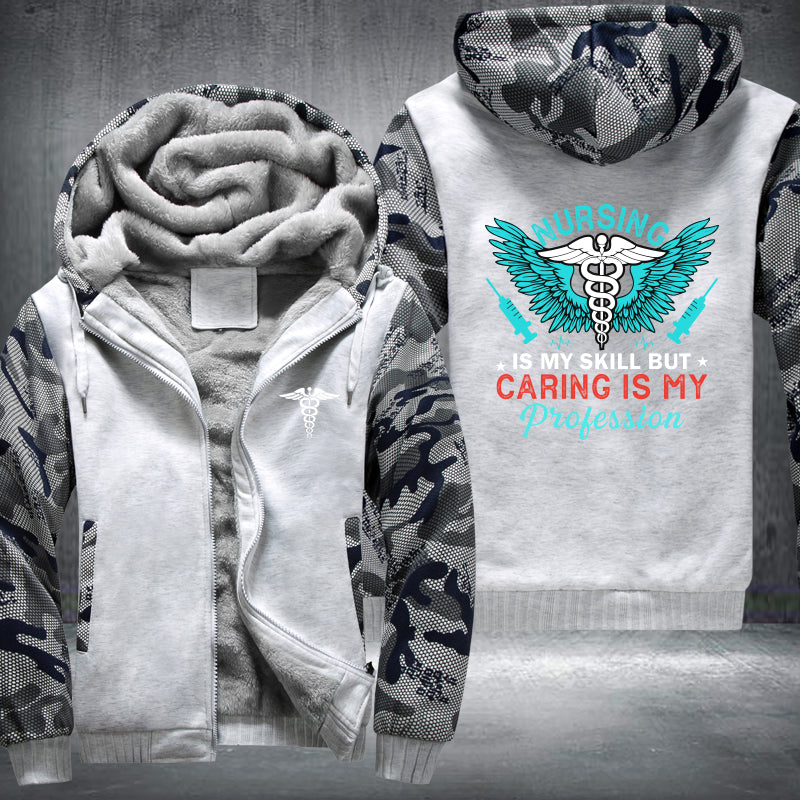 Caring Nurse Fleece Jacket