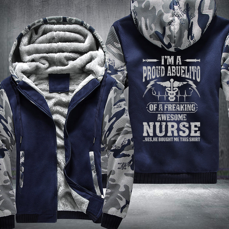 Proud Nurse Fleece Jacket